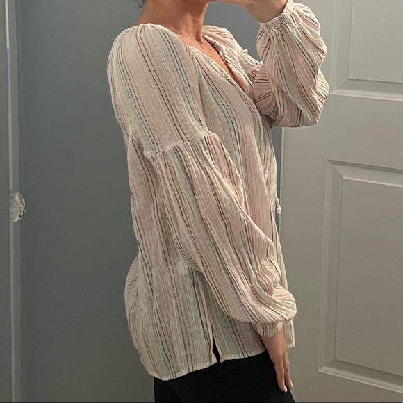 Gap Light Weight Stripe Summer Top - Picture 3 of 6